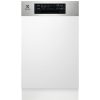 Electrolux EEM43300IX Beépíthető mosogatógép, bútorlap nélkül 10 teríték, 9.9 L fogyasztás, 8 program,  44 dB zajszint, D energia, Felső evőeszköztartó , 45 cm, Digit. kijelző, Automata ajtónyitással