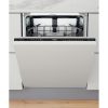 Whirlpool WIO 3T133 PE 6.5 Beépíthető mosogatógép, 14 teríték,6.5 L,10 prog.,43 dB,D,Alsó evőeszk.,60 cm,Digit.kijelző, Autom.ajtónyit.