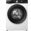 Hisense WF3S8043BW3 Elöltöltős mosógép A Energiaosztály, 8 kg, Normál mélység, 1400 fordulat/perc, Centrifugálási zajszint: 72 dB, Inverter motorral,  Gőzfunkcióval