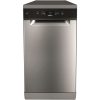 Whirlpool WSFC 3M27 X Szabadonálló mosogatógép 9 L,6 prog.,47 dB,E,Alsó evőeszk.,45 cm,Digit.kijelző, Autom.ajtónyit.nélkül