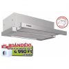 Nodor NorBreeze EXTENDER 33 60 X Kihúzható páraelszívó LED világítás 1 db motor,600 m3/h,54-70 dB,60 cm széles,B